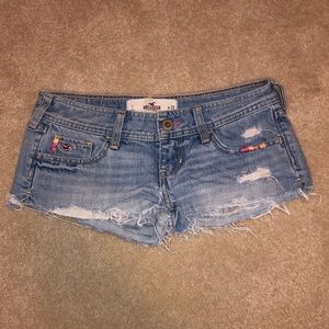 Hollister Light Wash Shorts